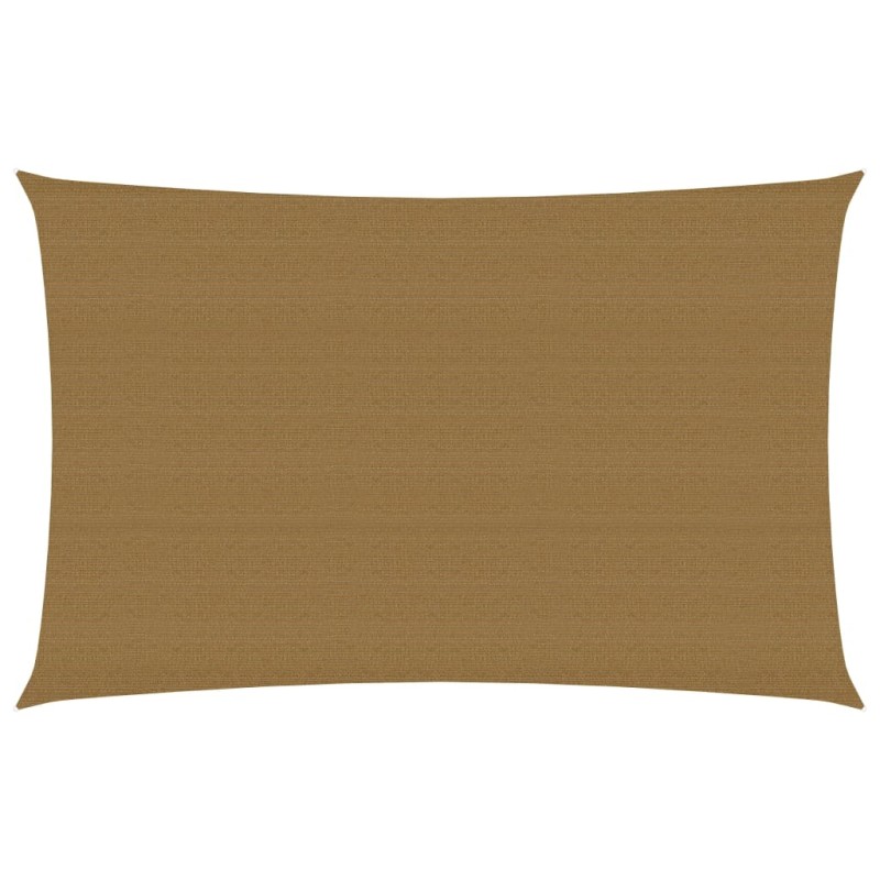 vidaXL Sonnensegel 160 g/m² Taupe 3x5 m HDPE vidaXL Sonnensegel 160 g/m² Taupe 3x5 m HDPE