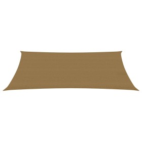 vidaXL Sonnensegel 160 g/m² Taupe 3x5 m HDPE