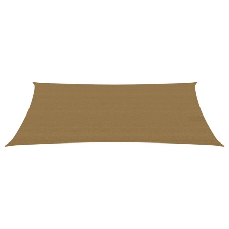 vidaXL Sonnensegel 160 g/m² Taupe 3x5 m HDPE
