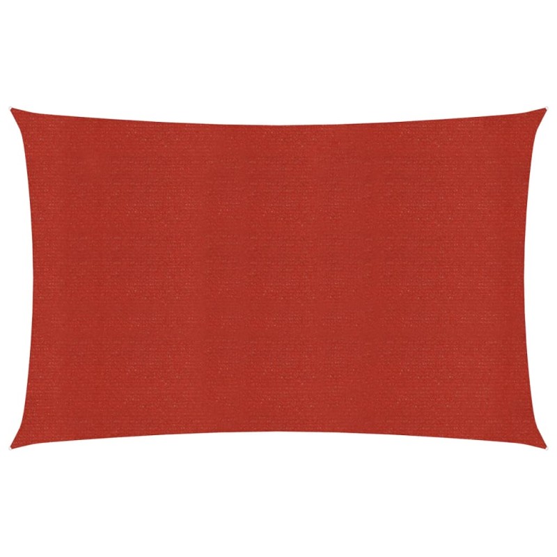 vidaXL Sonnensegel 160 g/m² Rot 2x3,5 m HDPE vidaXL Sonnensegel 160 g/m² Rot 2x3,5 m HDPE