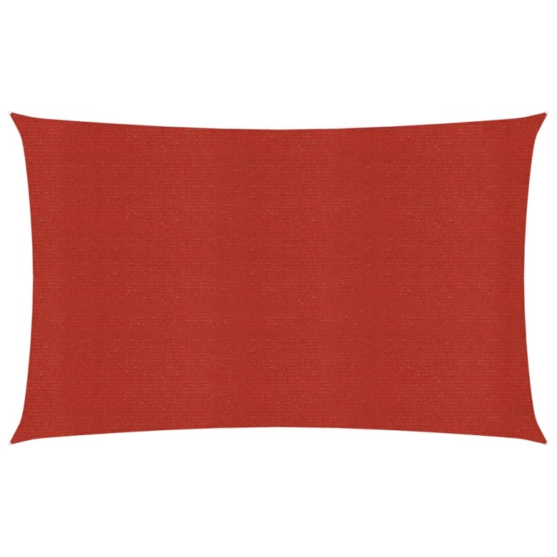vidaXL Sonnensegel 160 g/m² Rot 3x5 m HDPE vidaXL Sonnensegel 160 g/m² Rot 3x5 m HDPE