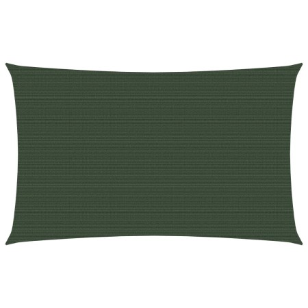 vidaXL Sonnensegel 160 g/m² Dunkelgrün 5x7 m HDPE