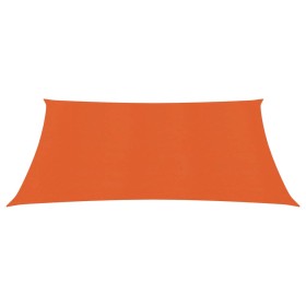 vidaXL Sonnensegel 160 g/m² Orange 2,5x3 m HDPE