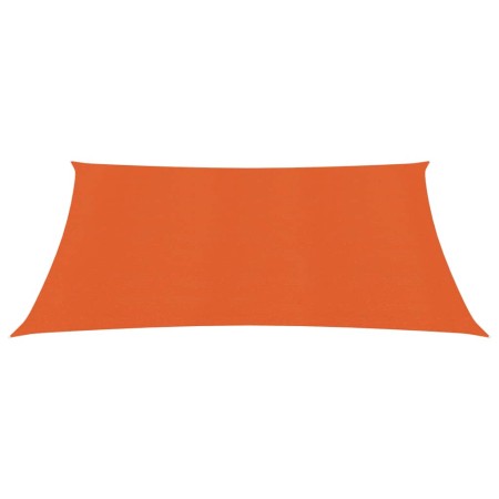 vidaXL Sonnensegel 160 g/m² Orange 2,5x3 m HDPE