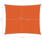 vidaXL Sonnensegel 160 g/m² Orange 2,5x3 m HDPE vidaXL Sonnensegel 160 g/m² Orange 2,5x3 m HDPE