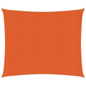 vidaXL Sonnensegel 160 g/m² Orange 2x2,5 m HDPE