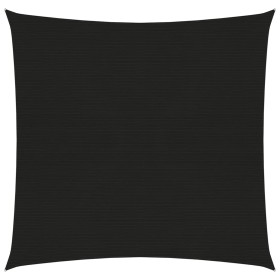 vidaXL Sonnensegel 160 g/m² Schwarz 4x4 m HDPE
