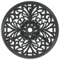 vidaXL 3-tlg. Bistro-Set Aluminiumguss Schwarz