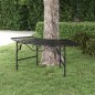 vidaXL Baumbank 113 cm Schwarz Stahl vidaXL Baumbank 113 cm Schwarz Stahl