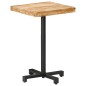 vidaXL Bistrotisch Quadratisch 50x50x75 cm Raues Mangoholz vidaXL Bistrotisch Quadratisch 50x50x75 cm Raues Mangoholz