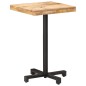 vidaXL Bistrotisch Quadratisch 50x50x75 cm Raues Mangoholz vidaXL Bistrotisch Quadratisch 50x50x75 cm Raues Mangoholz