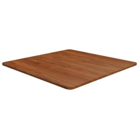 vidaXL Tischplatte Quadratisch Dunkelbraun 70x70x1,5cm Eiche Behandelt