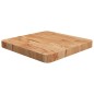 vidaXL Tischplatte Quadratisch Hellbraun 40x40x4cm Behandelte Eiche vidaXL Tischplatte Quadratisch Hellbraun 40x40x4cm Behandelte Eiche