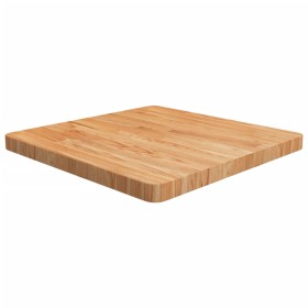 vidaXL Tischplatte Quadratisch Hellbraun 60x60x4cm Behandelte Eiche