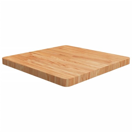 vidaXL Tischplatte Quadratisch Hellbraun 60x60x4cm Behandelte Eiche
