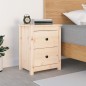 vidaXL Nachttisch 50x35x61,5 cm Massivholz Kiefer vidaXL Nachttisch 50x35x61,5 cm Massivholz Kiefer