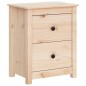 vidaXL Nachttisch 50x35x61,5 cm Massivholz Kiefer vidaXL Nachttisch 50x35x61,5 cm Massivholz Kiefer