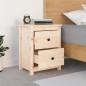 vidaXL Nachttisch 50x35x61,5 cm Massivholz Kiefer vidaXL Nachttisch 50x35x61,5 cm Massivholz Kiefer