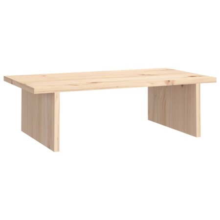 vidaXL Monitorständer 50x27x15 cm Massivholz Kiefer