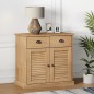 vidaXL Sideboard mit Schubladen VIGO 78x40x75 cm Massivholz Kiefer vidaXL Sideboard mit Schubladen VIGO 78x40x75 cm Massivholz Kiefer