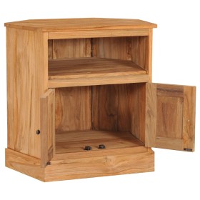 vidaXL Sideboard 60x45x60 cm Massivholz Teak 