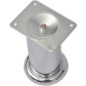 vidaXL Runde Sofabeine 8 Stk. Chrom 120 mm vidaXL Runde Sofabeine 8 Stk. Chrom 120 mm