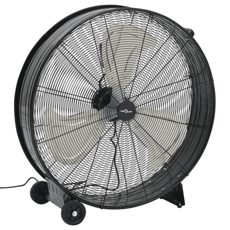 vidaXL Trommelventilator Industrie 77 cm 240 W Schwarz vidaXL Trommelventilator Industrie 77 cm 240 W Schwarz