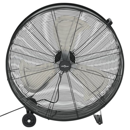 vidaXL Trommelventilator Industrie 77 cm 240 W Schwarz