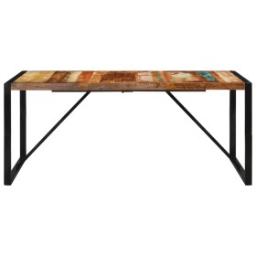 vidaXL Esstisch 175x90x76 cm Altholz Massiv