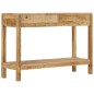 vidaXL Konsolentisch mit 2 Schubladen 110x35x75 cm Massivholz Mango vidaXL Konsolentisch mit 2 Schubladen 110x35x75 cm Massivholz Mango