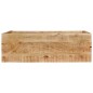 vidaXL Konsolentisch mit 2 Schubladen 110x35x75 cm Massivholz Mango vidaXL Konsolentisch mit 2 Schubladen 110x35x75 cm Massivholz Mango