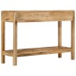 vidaXL Konsolentisch mit 2 Schubladen 110x35x75 cm Massivholz Mango vidaXL Konsolentisch mit 2 Schubladen 110x35x75 cm Massivholz Mango