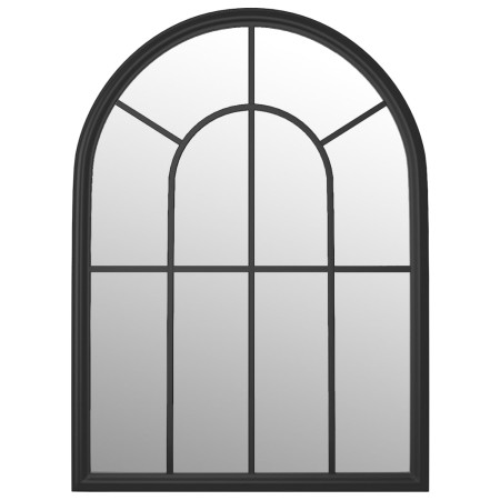 vidaXL Spiegel Schwarz 60x45 cm Eisen für den Innenbereich