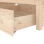vidaXL Bett mit Schubladen 75x190 cm vidaXL Bett mit Schubladen 75x190 cm