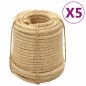 vidaXL Sisalseile 5 Stk. 14 mm 100 m vidaXL Sisalseile 5 Stk. 14 mm 100 m