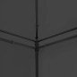 vidaXL Pavillon mit Vorhängen 600x298x270 cm Anthrazit vidaXL Pavillon mit Vorhängen 600x298x270 cm Anthrazit
