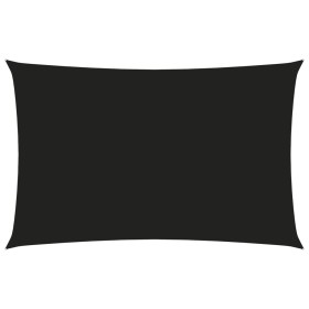 vidaXL Sonnensegel Oxford-Gewebe Rechteckig 4x7 m Schwarz
