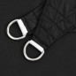 vidaXL Sonnensegel Oxford-Gewebe Rechteckig 4x7 m Schwarz vidaXL Sonnensegel Oxford-Gewebe Rechteckig 4x7 m Schwarz