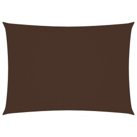 vidaXL Sonnensegel Oxford-Gewebe Rechteckig 2,5x4 m Braun