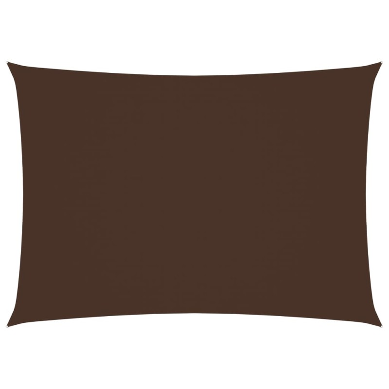 vidaXL Sonnensegel Oxford-Gewebe Rechteckig 2,5x4 m Braun vidaXL Sonnensegel Oxford-Gewebe Rechteckig 2,5x4 m Braun