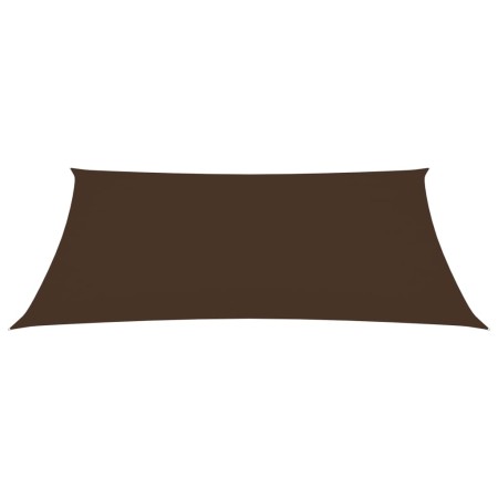 vidaXL Sonnensegel Oxford-Gewebe Rechteckig 2,5x4 m Braun