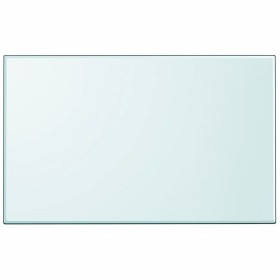 vidaXL Tischplatte aus gehärtetem Glas rechteckig 1000x620 mm