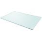 vidaXL Tischplatte aus gehärtetem Glas rechteckig 1000x620 mm vidaXL Tischplatte aus gehärtetem Glas rechteckig 1000x620 mm