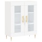Highboard Weiß 69,5x34x180 cm Holzwerkstoff Highboard Weiß 69,5x34x180 cm Holzwerkstoff
