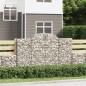 vidaXL Gabionen mit Hochbogen 30Stk. 200x30x120/140cm Verzinktes Eisen vidaXL Gabionen mit Hochbogen 30Stk. 200x30x120/140cm Verzinktes Eisen