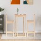 vidaXL 3-tlg. Bar-Set Massivholz Kiefer vidaXL 3-tlg. Bar-Set Massivholz Kiefer