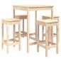 vidaXL 5-tlg. Gartenbar-Set Massivholz Kiefer vidaXL 5-tlg. Gartenbar-Set Massivholz Kiefer