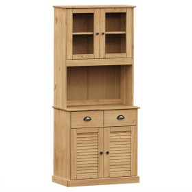 vidaXL Highboard VIGO 78x40x175 cm Massivholz Kiefer