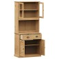 vidaXL Highboard VIGO 78x40x175 cm Massivholz Kiefer vidaXL Highboard VIGO 78x40x175 cm Massivholz Kiefer