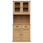 vidaXL Highboard VIGO 78x40x175 cm Massivholz Kiefer vidaXL Highboard VIGO 78x40x175 cm Massivholz Kiefer